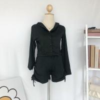 ราคา พร้อมส่งชุดเซ็ทเเฟชั่น แฟชั่น ชุดเซท2ชิ้น เสื้อมีฮู้ด กางเกงขาสั้นพอดี ชุดเซ็ทเเเนวเกาหลีน่ารักๆ (16459340260)