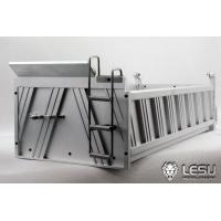 ราคา LESU 450MM Metal Car Bucket Truck Hopper for 1 14 RC 8x8 Dumper Truck DIY TAMIYA Model Scania Benz MAN HINO700 (11180395522)