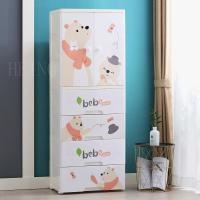 ราคา HEINOตู้เสื้อผ้าลายการ์ตูนเด็กที่เก็บของประตูคู่และลิ้นชัก2 3 4ชั้น พร้อมล้อเลื่อน เป็นมิตรกับสิ่งแวดล้อม ไม่มีกลิ่น ปลอดสารพิษ (20581789945)