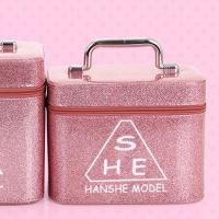 ราคา กระเป๋าเครื่องสำอาง3CE คุณภาพสูงกล่องใส่เครื่องสำอางความจุใหญ่ระดับมืออาชีพสไตล์เกาหลีกล่องเก็บผลิตภัณฑ์ดูแลผิวกันน้ำแบบพกพาพร้อมกระจก (20607380309)
