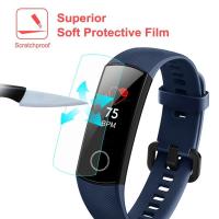 ราคา 2pcs Soft Films Honor band 5 screen protector Film For huawei honor band 4 band4 band5 smart bracelet watch not tempered glass (17394954527)