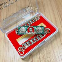 ราคา ใส่ทั้งชาติก็ไม่ลอก เลสหลวงพ่อรวย รุ่นรวยทรัพย์แสนล้าน ไตรมาส 2561 เนื้อ อัลปาก้าแท้ ขนาด 3 บาท หลวงพ่อรวย ปาสาทิโก (17177923807)