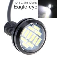 ราคา MovFlax หลอดไฟ DRL ตัดหมอกรถยนต์12V ตาเหยี่ยวสีขาวขนาด23มม ป้ายจอดรถถอยหลัง (20184481847)