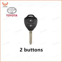 ราคา 2 3 4ปุ่มที่เก็บกุญแจรถรีโมทฝาครอบ FOB สำหรับ Toyota RAV4 Auris Prado Tarago คัมรีโคโคลลา REIZ Crown Avalon Venza (19459621779)