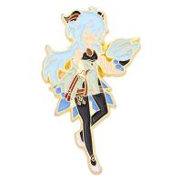 ราคา Genshin ผลกระทบตัวละคร Albedo Zhongli เวนดี้วอลนัทปกเข็มกลัดเกมอุปกรณ์ต่อพ่วงเคลือบขาน่ารักการ์ตูนกระเป๋าเป้สะพายหลังตราคอลเลกชันของขวัญเครื่องประดับสำหรับเพื่อน (15330567850)