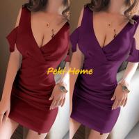 ราคา ชุดเดรสออกงานสำหรับผู้หญิง ชุดสไตล์ยุโรป เสื้อผ้าผู้ใหญ่มีให้เลือก 5 สี สินค้ามีพร้อมจัดส่ง เดรสออกเดท ชุดสีแดง วาเลนไทน์ (14585403124)