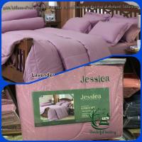 ราคา Jessica สีพื้น ชุด ผ้าปู ผ้านวม ผ้าห่ม 300 เส้น เทา Gray 3 5 5 6ฟุต ชุดเครื่องนอน wonderful bedding เจสสิก้า เขียว brown white purple ขาว lavender old rose Dark red น้ำตาล ม่วง (10023389632)