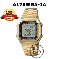 ราคา CASIO ของแท้ รุ่น A178WA 1A A178WGA 1A นาฬิกาข้อมือ และใบประกัน 1ปี A178WA A178WGA A178 (18993827197)