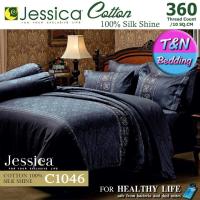 ราคา TeeBed Jessica Cotton100 SilkShine ชุดผ้าปู ขนาด 3 5 5 6 ฟุต ไม่รวมผ้านวม Print C997 C999 C1036 C1041 C1044 C1047 C1048 (17614057600)