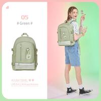 ราคา กระเป๋าเป้สะพายหลังผู้หญิงนักเรียนมัธยมปลายความจุสูงกระเป๋านักเรียนนักเรียนมัธยมต้นแล็ปท็อปขนาดเล็กกระเป๋าเป้ผู้ชาย (20671134799)