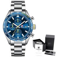 ราคา CHEETAH นาฬิกาผู้ชายสุดหรูสแตนเลสยี่ห้อธุรกิจเหล็กควอตซ์นาฬิกา Chronograph Casual กีฬานาฬิกาข้อมือสำหรับชาย (21170736043)