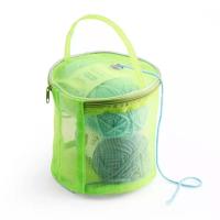 ราคา กระเป๋าใส่ไหมพรมทรงกระบอก ถุงใส่ไหมพรม ไซส์ S และ ไซส์ L กระเป๋าเก็บไหมพรม (15637222209)