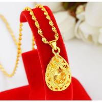 ราคา สร้อยคอทองพร้อมจี้สร้อยคอระย้าชุบ ยาว 18 นิ้ว24K สร้อยแฟชั่น สร้อยคอทองแท้ สร้อยคอทอง1บาท สร้อยคอครึ่งสลึง ทอง สร้อยคู่ จี้พระทองคำแท้ จี้ทองคำแท้ ทอง รับประกันคุณภาพ ออกแบบดีไซเนอร์ แฟชั่นและสวยงาม น