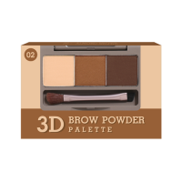ราคา MEILINDA 3D BROW POWDER PALETTE 3 6g เม ลินดา ทรีดี บราว พาวเดอร์ พาเลทท์ตกแต่งคิ้วชนิดฝุ่นอัดแข็ง (19306737355)