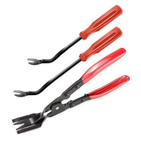 ราคา คีมตัดขอบเครื่องมือติดตั้งซ่อมแซมไฟหน้ารถเครื่องมือแผงหน้าปัดรถยนต์ถอดออกได้แผงสำหรับประตูรถสีน้ำเงิน แดง (20384747933)