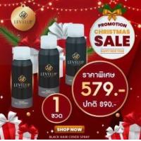 ราคา LEVEL UP สเปรย์ปิดผมขาว ผมบาง หน้าผากกว้าง (21296540238)