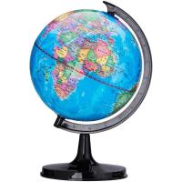 ราคา Desktop Globe Rotating Swivel World Map Teaching HD PVC Earth Atlas Geography Globe Kids Toy Educational Ornament 14 2Cm 10 6Cm (19657256050)