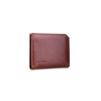 ราคา ZETTINO กระเป๋าสตางค์หนังเเท้สำหรับผู้ชาย l Classic Zip wallet (467140933)