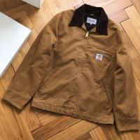 ราคา Carhartt คาร์ฮาร์ทท์ดีทรอยต์โค้ชแจ็คเก็ตผ้าใบมีซิปแจ็คเก็ตผ้าฝ้ายลำลองผู้ชายผู้หญิง (17915276543)