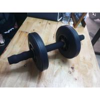 ราคา ล้อลูกปืน เหล็กตันใช้เป็นดัมเบลได้ Roller abs wheel 8 ลูกกลิ้งบริหารหน้าท้องล้อคู่ Roller ABS Slide (20498546582)