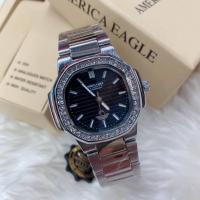 ราคา America eagle byMMTIME นาฬิกาแบรนด์แท้สินค้าพร้อมกล่องกันนำ้พอประมาณขนาดนาฬิกา38cm (13694998575)