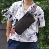 ราคา กระเป๋าคาดอกคาดเอว หนัง PU อย่างดี แบรนด์แท้ Zongka100 รุ่นใหม่ ดีไซส์สุดเท่ ช่องใหญ่ใส่ของได้เยอะ (18294106955)