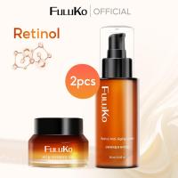 ราคา FULUKO 0 4 Retinol Anti Aging 2 piece Set cream 30g essence lotion 90ml (21258882273)
