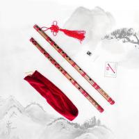 ราคา ขลุ่ยไม้ไผ่จีน ส่งถุงผ้าขลุ่ยฟิล์ม คีย์ C D เป่าด้านข้าง พร้อมเยื่อไผ่ ซองกำมะหยี่ สำหรับนักดนตรีมือสมัครเล่นและมืออาชีพ (11671471204)