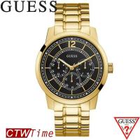 ราคา Guess SKYLINE นาฬิกาข้อมือผู้ชาย สายสแตนเลส รุ่น W1259G2 สีทอง (497358239)
