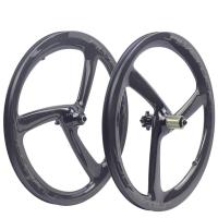 ราคา SILVEROCK คาร์บอน Trispokes ล้อ16 1 1 8 349เบรค Clincher สำหรับ FNHON GUST K3 PLUS X1จักรยานพับ3 Spokes ล้อ (16954336216)