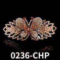 ราคา New Korean fashion hairpin colorful rhinestone butterfly hair accessories gift for mother (16139081885)