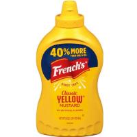 ราคา French Classic Yellow Mustard Cream เฟร้นซ์ คลาสสิค เยลโล่ มัสตาร์ด ขวดบีบ 567g (10104329159)