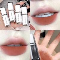 ราคา Riasan Korea เครื่องสำอางโคลนปากแดงกำมะหยี่กันน้ำลิปเคลือบริมฝีปากให้ความชุ่มชื้นลิปสติกเหลวเนื้อแมท6สี (20859184168)