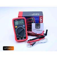 ราคา มัลติมิเตอร์ ดิจิตอล Uni T รุ่น UT33A UT33B UT33C UT33D Digital Meter ยี่ห้อUni Tของแท้100 มีของพร้อมส่งทุกรุ่น มีให้กดเลือก (19414424173)