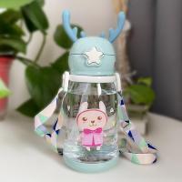ราคา แก้วน้ำขายดีสำหรับเด็กผู้หญิงถ้วยน้ำพลาสติกขวดน้ำนักกีฬาแก้วน้ำน่ารักฤดูร้อนแก้วอินเทรนด500ML (19596988519)