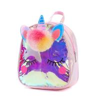 ราคา กระเป๋านักเรียนกระเป๋าสะพายลายยูนิคอร์นดรีมเป้สะพายหลังสำหรับเด็กผู้หญิงกระเป๋านักเรียนแบบใส TPU เลเซอร์ (20102566690)