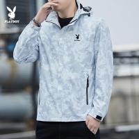 ราคา เพลย์บอยกีฬากลางแจ้งคู่สวมใส่พรางแจ็คเก็ตผู้ชายฤดูใบไม้ผลิและฤดูใบไม้ร่วงบาง Windproof แจ็คเก็ตภูเขาแบรนด์น้ำ (15770627647)