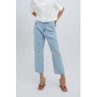 ราคา ESP กางเกงยีนส์ทรงสลิม ผู้หญิง Slim Fit Jeans I 05793 (21334156940)