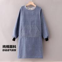 ราคา ผ้ากันเปื้อนแขนยาวผ้าฝ้ายผู้หญิงครัวญี่ปุ่นน่ารัก (15579334453)