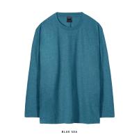 ราคา Yuedpao ยอดขาย No 1 รับประกันไม่ย้วย 2 ปี เสื้อยืดเปล่า เสื้อยืดสีพื้น เสื้อยืดแขนยาว สีฟ้าน้ำทะเล (12504557486)