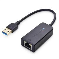 ราคา Cable Matters Plug Play USB to Ethernet Adapter USB 3 0 to Gigabit Ethernet Ethernet to USB Ethernet Adapter for Laptop Supporting 10 100 1000 Mbps Ethernet Network in Black (19528365708)