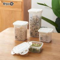 ราคา YEYA ครัวภาชนะเก็บอาหารถัง กล่องเก็บของ โปร่งใส พลาสติก ครัว ถังเก็บอาหาร โถปิดผนึก กล่องถนอมอาหารพลาสติก กล่องอาหาร ชุด กล่องถนอมอาหาร ป้องกันแบคทีเรีย ป้องกันความชื้น ชุดกล่องถนอมอาหาร กล่องใส่อาหาร