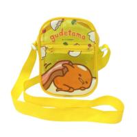 ราคา กระเป๋าสะพายข้างแบบใส ขนาด 14x19 ซม ลาย sanrio ลิขสิทธิ์แท้ kitty และไข่ขี้เกียจ gudetama ซิปด้านบน ด้านหน้า รุ่น 247 กระเป๋าสะพายน่ารัก bag (16724852497)