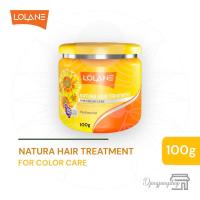 ราคา Lolane natura hair treatment ครีมหมักผม โลแลน เนทูร่า ดอกทานตะวัน ครีมหมักผม สำหรับผมทำสี มี 3 ขนาด (19139406335)