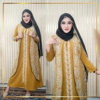 ราคา อาบาย่า ลายปักแน่น เดรทออกงานอิสลาม สไตล์สาวมุสลิมอาหรับดูไบ สวยอลังการมีหลายสีให้เลือก IM19 (20404086959)