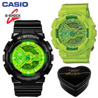 ราคา เดิม G Shock GA110 GMAS110 ผู้ชายและผู้หญิงกีฬานาฬิกาคู่ตั้ง 200 เมตรกันน้ำกันกระแทกกีฬาคนรักกีฬานาฬิกาข้อมือรับประกัน 4 ปี GA 110B 1A3 GMA S110CC 3A (20437607850)