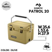ราคา กระติกน้ำแข็ง ถังน้ำแข็ง ถังแช่น้ำแข็ง Cooler box Premium Grade ยี่ห้อ Dometic รุ่น Patrol 20 จุ 19 ลิตร L (12482024505)