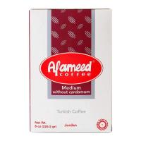 ราคา Al Ameed Coffee Al Ameed Gourmet Turkish Ground Coffee Medium Roast 100 Authentic Arabica Fresh Finely Ground 8 oz Medium Roast Without Cardamom 8 Ounce Pack of 1 (19494832506)