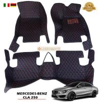 ราคา พรมปูพื้นรถยนต์ BENZ CLA 250 รุ่น 6D Lussomats สีดำด้ายแดง เต็มคัน 3 ชิ้น (786026750)
