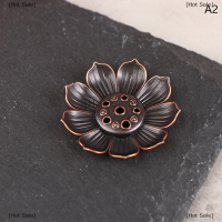 ราคา Hot Sale ที่จุดธูปอัลลอยด์1ชิ้นแท่นวางธูปดอกบัวดอกบัวทองสัมฤทธิ์ (21197358823)